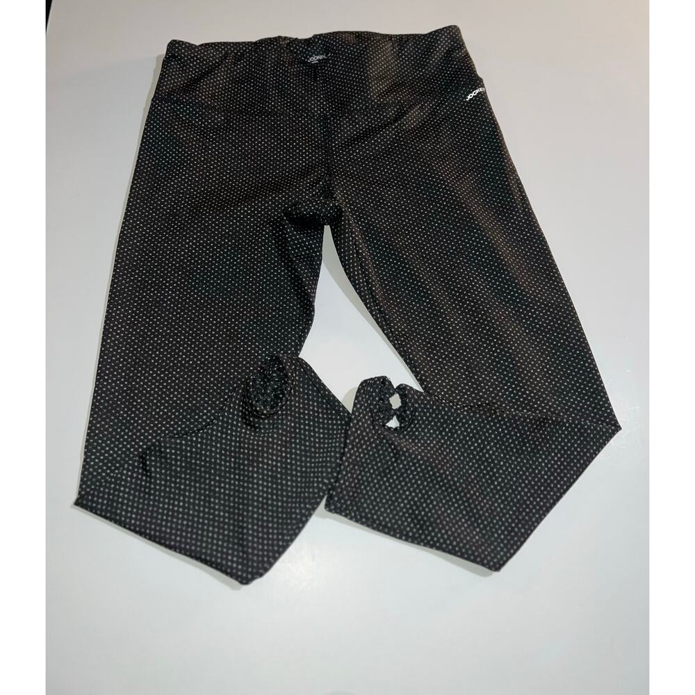 Jockey women’s black poke a dot leggings